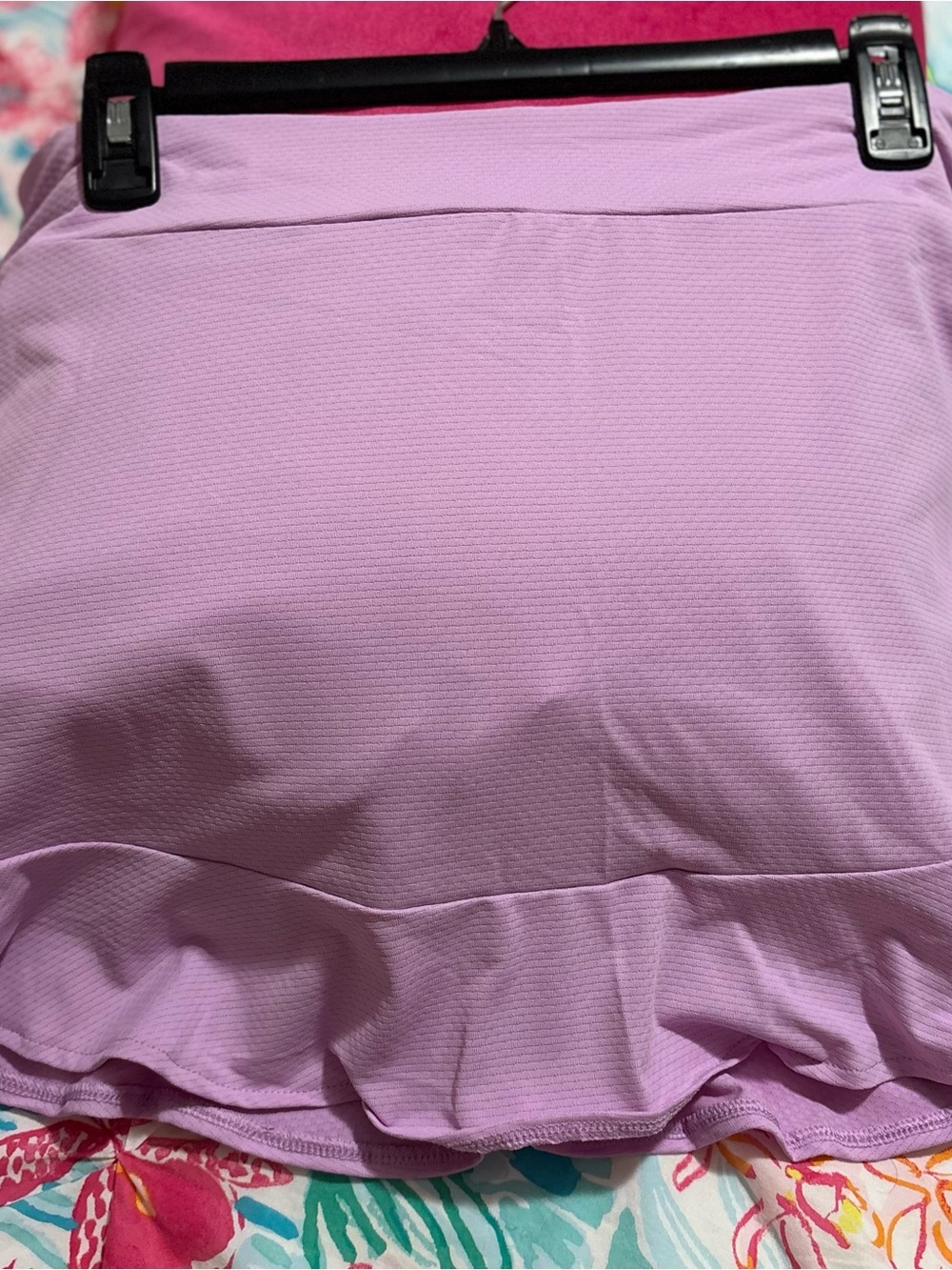 Lilac Ruffled Women's Skirt - Gottex NWT size XL Match with Jacket